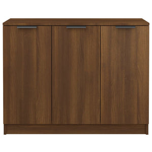 vidaXL Sideboard Brown Oak 90.5x30x70 cm Engineered Wood