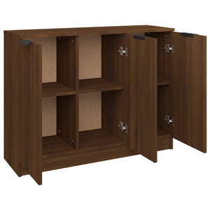 vidaXL Sideboard Brown Oak 90.5x30x70 cm Engineered Wood