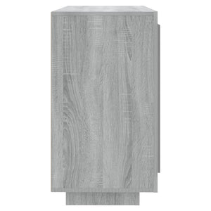 vidaXL Sideboard Grey Sonoma 80x40x75 cm Engineered Wood