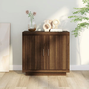 vidaXL Sideboard Brown Oak 80x40x75 cm Engineered Wood