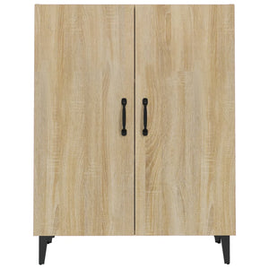 vidaXL Sideboard Sonoma Oak 70x34x90 cm Engineered Wood