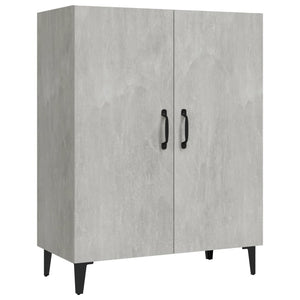 vidaXL Sideboard Concrete Grey 70x34x90 cm Engineered Wood