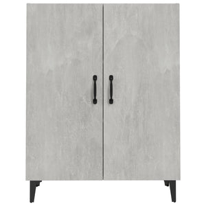 vidaXL Sideboard Concrete Grey 70x34x90 cm Engineered Wood