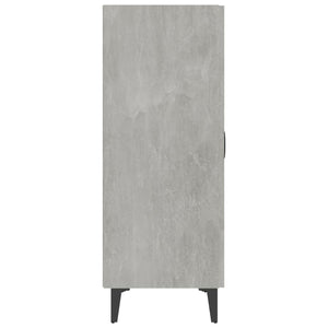 vidaXL Sideboard Concrete Grey 70x34x90 cm Engineered Wood