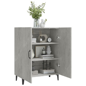 vidaXL Sideboard Concrete Grey 70x34x90 cm Engineered Wood