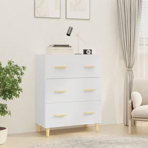 vidaXL Sideboard White 70x34x90 cm Engineered Wood