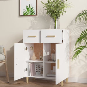 vidaXL Sideboard White 69.5x34x89 cm Engineered Wood