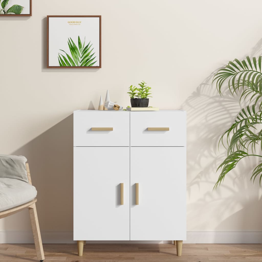 vidaXL Sideboard White 69.5x34x89 cm Engineered Wood