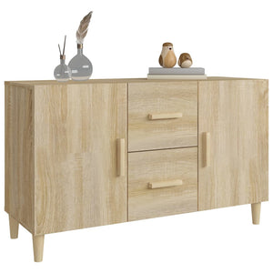 vidaXL Sideboard Sonoma Oak 100x36x60 cm Engineered Wood