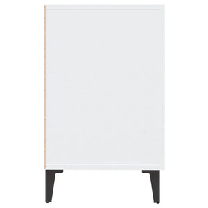 vidaXL Sideboard High Gloss White 100x36x60 cm Engineered Wood