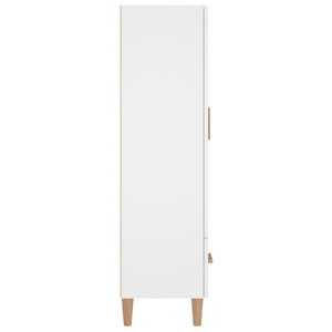 vidaXL Highboard White 70x31x115 cm Engineered Wood