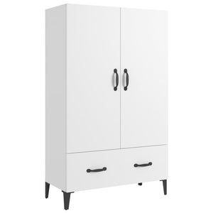 vidaXL Highboard White 70x31x115 cm Engineered Wood