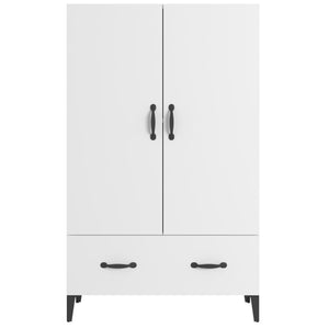 vidaXL Highboard White 70x31x115 cm Engineered Wood