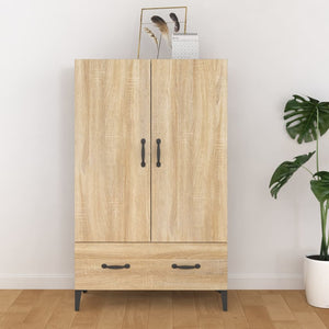 vidaXL Highboard Sonoma Oak 70x31x115 cm Engineered Wood