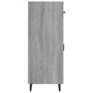 vidaXL Sideboard Grey Sonoma 69.5x34x90 cm Engineered Wood