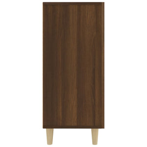 vidaXL Sideboard Brown Oak 90x34x80 cm Engineered Wood