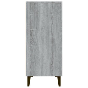 vidaXL Sideboard Grey Sonoma 90x34x80 cm Engineered Wood