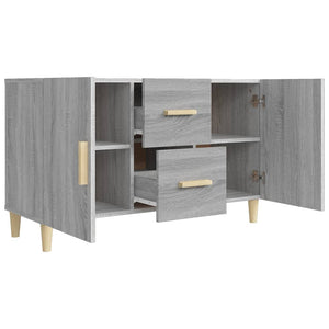 vidaXL Sideboard Grey Sonoma 100x36x60 cm Engineered Wood