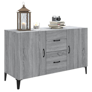 vidaXL Sideboard Grey Sonoma 100x36x60 cm Engineered Wood