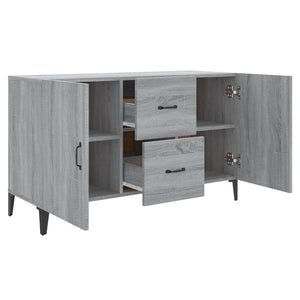 vidaXL Sideboard Grey Sonoma 100x36x60 cm Engineered Wood