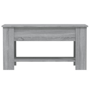 vidaXL Coffee Table Grey Sonoma 101x49x52 cm Engineered Wood