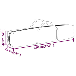 vidaXL Folding Party Tent with Sidewalls Cream 2x2 m