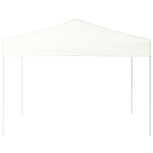 vidaXL Folding Party Tent White 3x3 m