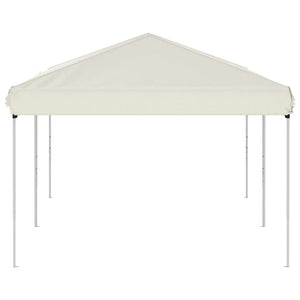 vidaXL Folding Party Tent Cream 3x6 m