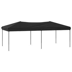 vidaXL Folding Party Tent Black 3x6 m