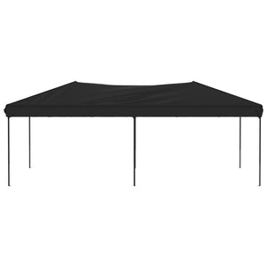 vidaXL Folding Party Tent Black 3x6 m