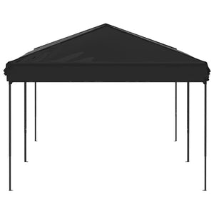 vidaXL Folding Party Tent Black 3x6 m