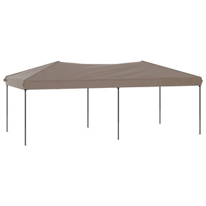 vidaXL Folding Party Tent Taupe 3x6 m