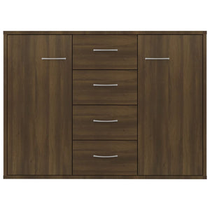 vidaXL Sideboard Brown Oak 88x30x65 cm Engineered Wood