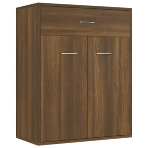 vidaXL Sideboard Brown Oak 60x30x75 cm Engineered Wood