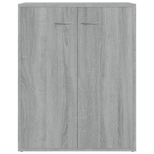 vidaXL Sideboard Grey Sonoma 60x30x75 cm Engineered Wood