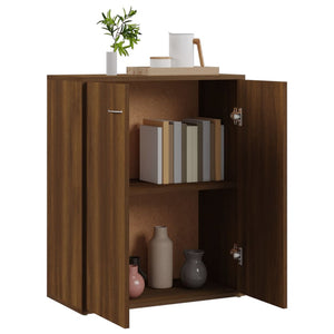 vidaXL Sideboard Brown Oak 60x30x75 cm Engineered Wood