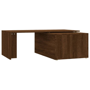 vidaXL Coffee Table Brown Oak 150x50x35 cm Engineered Wood