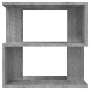 vidaXL Side Table Grey Sonoma 40x40x40 cm Engineered Wood