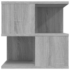 vidaXL Side Table Grey Sonoma 40x40x40 cm Engineered Wood