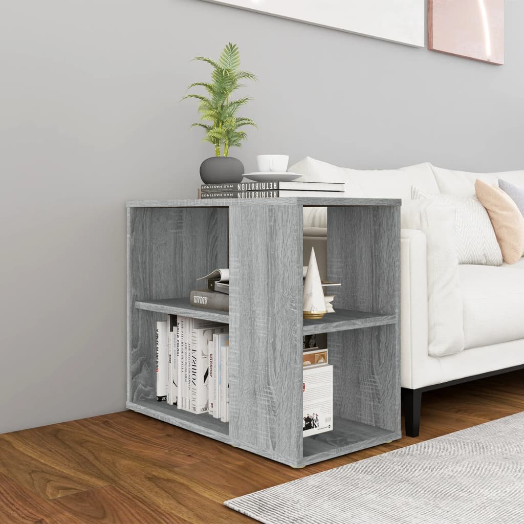 vidaXL Side Cabinet Grey Sonoma 60x30x50 cm Engineered Wood