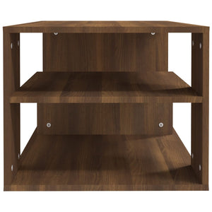 vidaXL Coffee Table Brown Oak 100x50x40 cm Engineered Wood