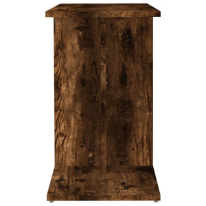 vidaXL Side Table Smoked Oak 50x30x50 cm Engineered Wood