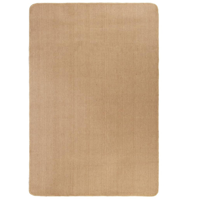 vidaXL Area Rug Jute with Latex Backing 180x250 cm