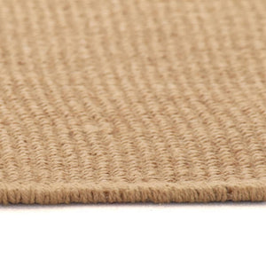 vidaXL Area Rug Jute with Latex Backing 200x300 cm