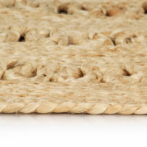 vidaXL Handmade Rug Braided Jute 240 cm