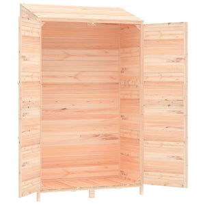 vidaXL Garden Shed 102x52x174.5 cm Solid Wood Fir
