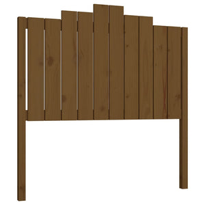 vidaXL Bed Headboard Honey Brown 106x4x110 cm Solid Wood Pine