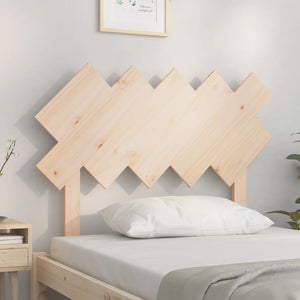 vidaXL Bed Headboard 104x3x80.5 cm Solid Wood Pine