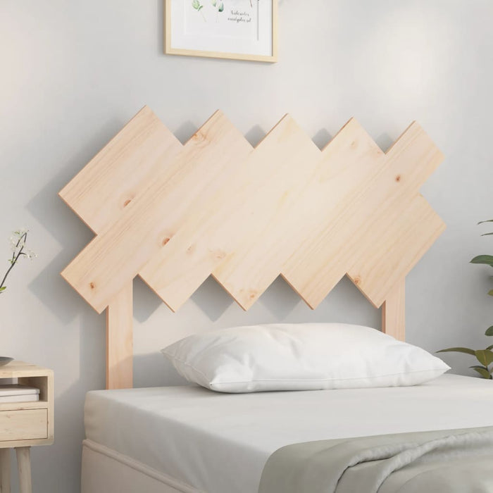 vidaXL Bed Headboard 104x3x80.5 cm Solid Wood Pine