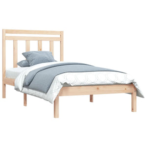 vidaXL Bed Frame without Mattress 100x200 cm Solid Wood